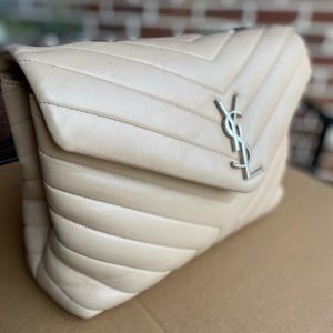 YSL medium LouLou which retails at $2890. Dual shoulder chain. Authentic!